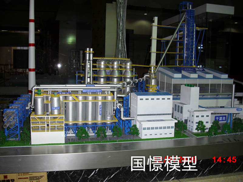 克山县工业模型