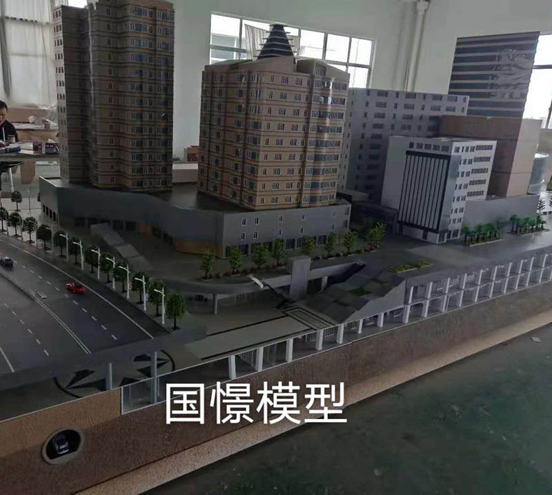 克山县建筑模型