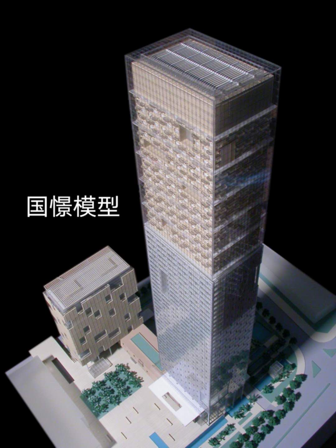 克山县建筑模型